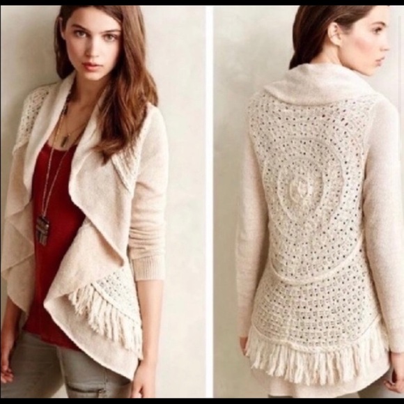 Anthropologie Sweaters - Anthropologie boho cardigan